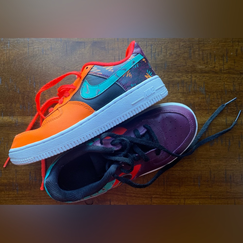 •GUC•Nike Air Force 1 LV8 GS ‘What The 90s’ Youth Sneakers